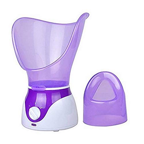 CSFM-Face Profesional Facial Steamer Sauna Niebla Vapor Inhalador Humidificador SPA Casero Personal Tratamiento Espinillas Piel Grasa Acné Incluye Inhalador para Boca Y Nariz