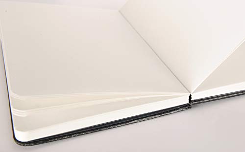 Cuad 14x21,6 cm, 80 Hojas, Canson Art Book 180º, Grano Fino 96g, Negro