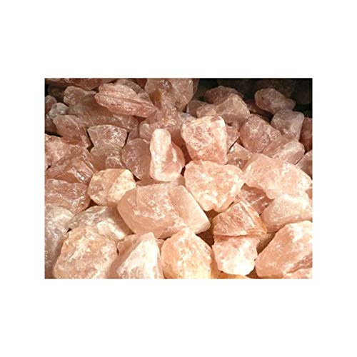 Cuarzo Rosa en Bruto Calidad A (Pack 1 kg) Minerales y Cristales, Belleza energética, Meditacion, Amuletos Espirituales