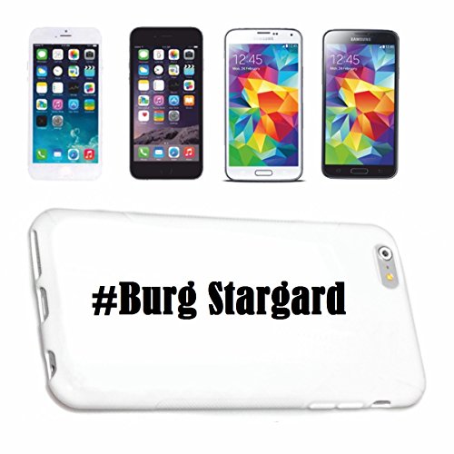 cubierta del teléfono inteligente Samsung S3 Galaxy Hashtag #Burg Stargard en Red Social Diseño caso duro de la cubierta protectora del teléfono Cubre Smart Cover para Samsung Galaxy Smartphone … en