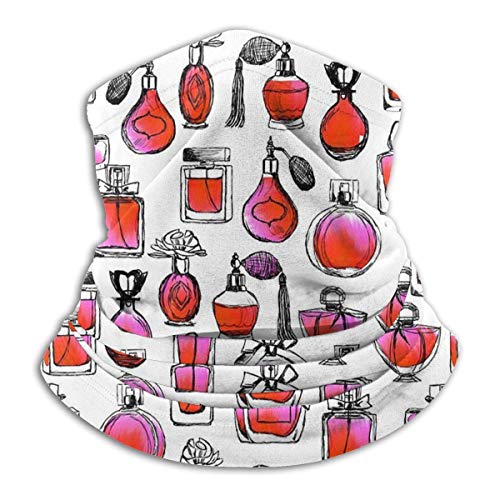 Cubierta facial Acuarela Rojo y rosa San Valentín Amor Moda Belleza Maquillaje Impresión Cuello polaina Bandanas para polvo Viento Protección solar