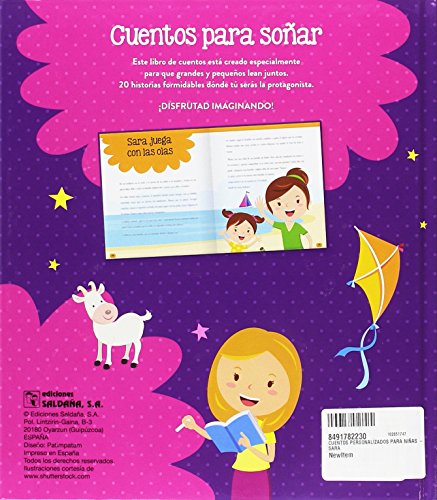 CUENTOS PERSONALIZADOS PARA NIÑAS - SARA