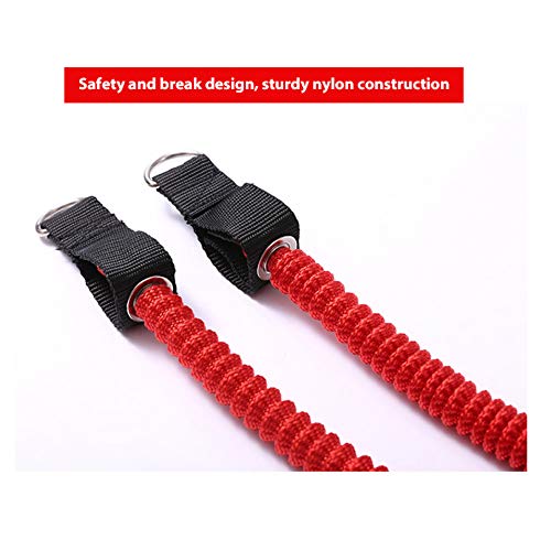 CUHSPOL Elásticos Barra De Tensión Muscular con Bandas De Resistencia Entrenador De Bucles De Goma Entrenamiento Corporal Equipo De Gimnasia Gimnasio Casero Barra De Cuerda