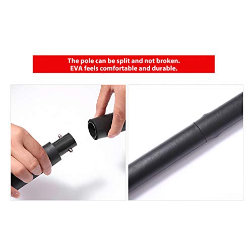 CUHSPOL Elásticos Barra De Tensión Muscular con Bandas De Resistencia Entrenador De Bucles De Goma Entrenamiento Corporal Equipo De Gimnasia Gimnasio Casero Barra De Cuerda