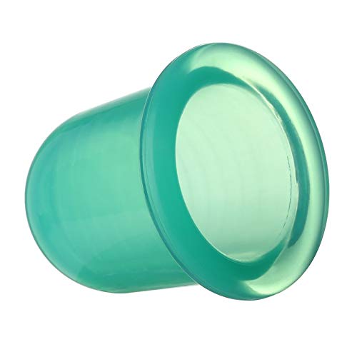 Cuidado de la salud duradero Cuerpo completo Aspirador Masajeador Taza de silicona Anti celulitis Aliviar el estrés por fatiga física para la familia - Verde