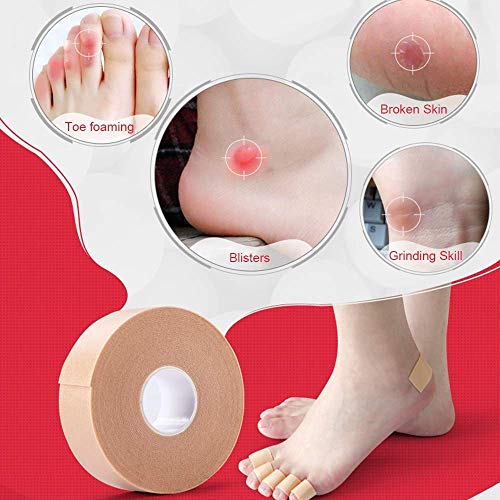 Cuidado de Pies Pegatina Anti-wear Zapatos Pegatina Adhesivo Protector Almohadillas a Prevención Tirita y Rozaduras Amortiguador Protección para Hombre Mujer 1 Rollo