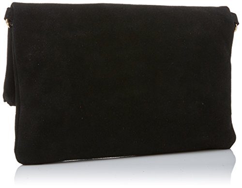 CUPLE 10492, Bolso Bandolera para Mujer, Negro (Black), 3x23x28 cm (W x H x L)