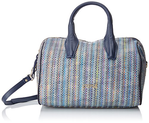 CUPLE 10493 B, Bolso Bolera para Mujer, Azul (Blue), 16x20x30 cm (W x H x L)