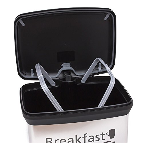 Curver Cubo decorado con pedal 50L, Iml Cozinha, 37x27x70 cm, 204155