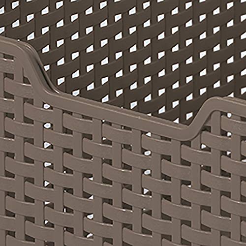 Curver Style, Caja Organizadora, Marrón (Dark Brown), 28x19x13