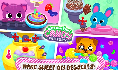 Cute & Tiny Candy Factory - Sweet Dessert Maker for Kids