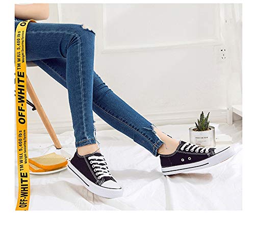 CXWLK Low Black Sword Art Online Zapatos Planos Botas 3D De Anime Alpargatas ， Zapatos De Lona con Zapatillas Altas,41