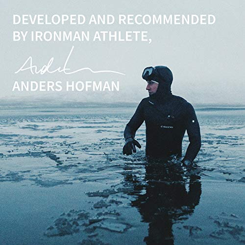 DANISH ENDURANCE Calcetines de Lana Merino 3 Pares (Negro, EU 39-42)