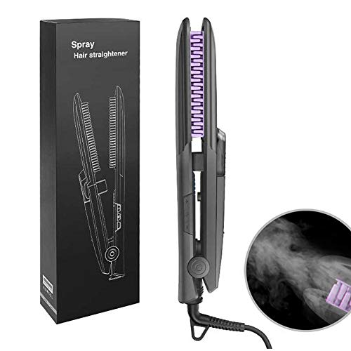 DANTB Planchas para el Pelo Plancha alisadora 2 en 1 Placa de cerámica con calefacción por Infrarrojos Turmalina - Fácil de controlar