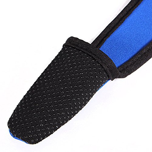 Dcolor Casting dedo Guante Stall Protector mar mosca pesca de la carpa azul