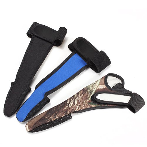 Dcolor Casting dedo Guante Stall Protector mar mosca pesca de la carpa azul