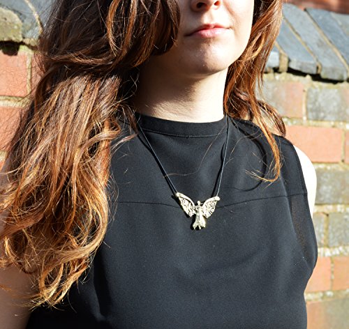 De cazadores de Ciudad de hueso lámpara de techo collar con colgante en forma de ángel Tessa Clockwork cazador de sombras colección Clary Fray