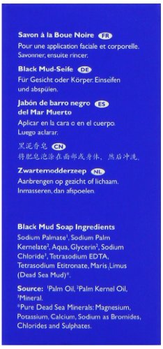 Dead Sea Spa Magik Jabón de barro negro 100g