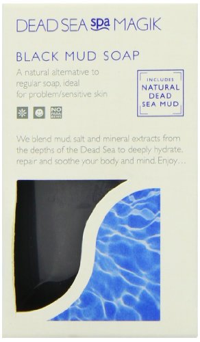 Dead Sea Spa Magik Jabón de barro negro 100g