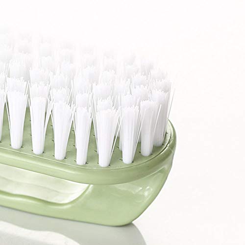 Deanyi Multifuncional friega el Cepillo Suave Durable de plástico Cepillo de Limpieza para Lavar la Ropa Zapatos Las tareas del hogar Color al Azar