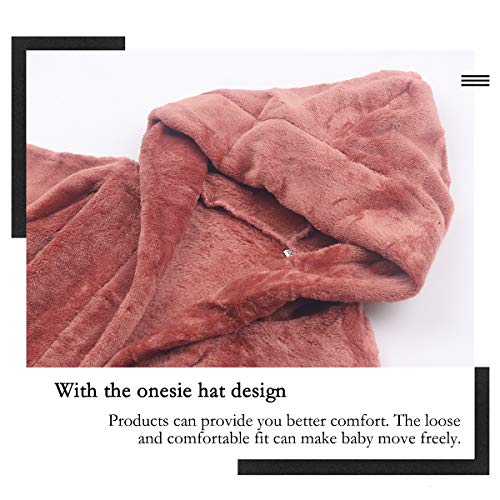 DEBAIJIA Bebé Albornoz 0-14T Infantil Baño Bata de Casa Recién Nacido Noche Ropa de Dormir Niños Pijama Niña Niño Unisexo（Azul Marino-66）