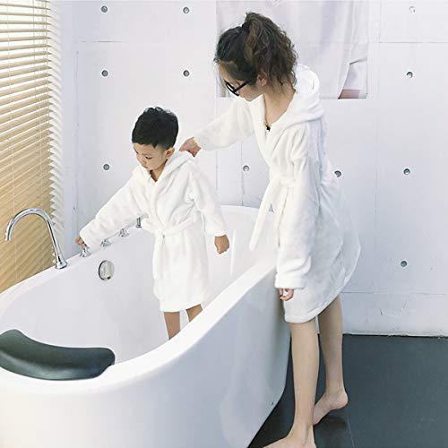 DEBAIJIA Bebé Albornoz 0-14T Infantil Baño Bata de Casa Recién Nacido Noche Ropa de Dormir Niños Pijama Niña Niño Unisexo（Azul Marino-66）