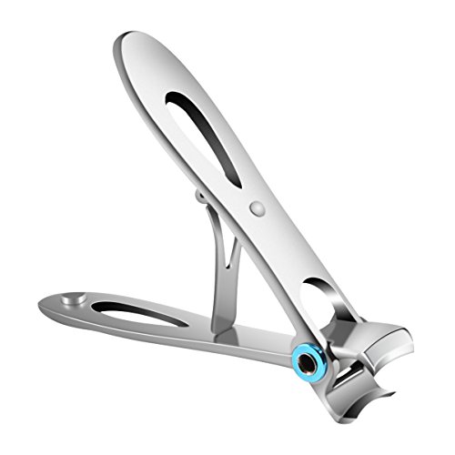 DEBAIJIA Cortaúñas Nuevo Diseño Acero Inoxidable Novedoso Agudo Robusto Cortadora de Uña Para Hombres y Mujeres Mejor Cuidado Uña para Manicura, Pedicura Hogar y Viajes(Modelo A)