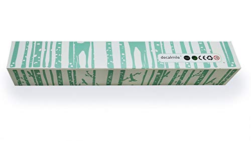 decalmile Pintura por Número de Kits DIY Pintura al óleo para Adultos Niños Árbol de Cuatro Estaciones 16"X 20" (40 x 50 cm, con Marco de Madera)