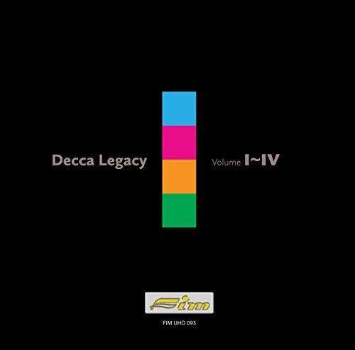 Decca Legacy Volume I-IV [Ultra-High Definition 32-bit 4-CD Set] by FIM [1st Impression Music]