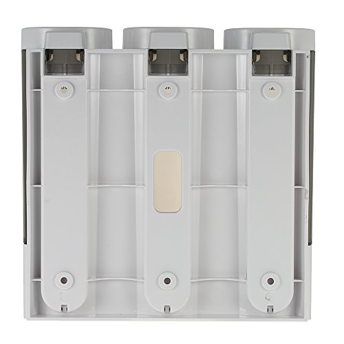 Decdeal - 3X 200ml Dispensador de Jabón y Loción de Pared (Líquido)