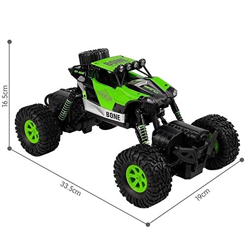 Decoración de escritorio 45 kmh alta velocidad de control remoto de coches de carreras profesionales del control de radio de 2,4 GHz 4x4 Climbing Vehículo pie grande RC coche del camino recargable Cam