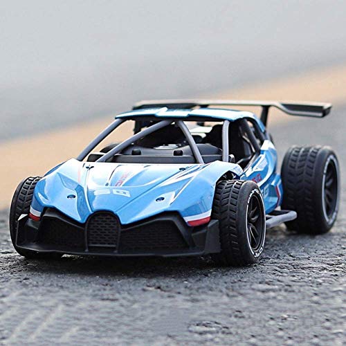 Decoración de escritorio de los niños RC Vehículo uno y dieciséis alta velocidad aleación coche de cuatro canales de control remoto de coches Dos Drive 2.4G remoto actual del coche del control Juguete