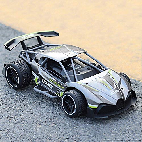 Decoración de escritorio de los niños RC Vehículo uno y dieciséis alta velocidad aleación coche de cuatro canales de control remoto de coches Dos Drive 2.4G remoto actual del coche del control Juguete