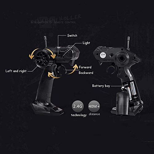 Decoración de escritorio RC alta velocidad sin hilos del coche de carreras de coches 4WD a distancia control de la deriva del modelo del coche USB del profesional deriva de carga de camiones grandes j