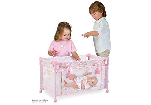 Decuevas- Cuna DE Viaje Maria con Bolsa 30X29X50 CM, (50028)