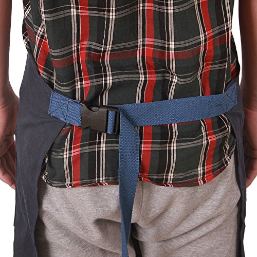 Delantal Impremeable De Trabajo Unisex, Suave Yventilado Para Cocina, Jardín, Cerámica, Taller De Manualidades Y Más Actividades HSW-067