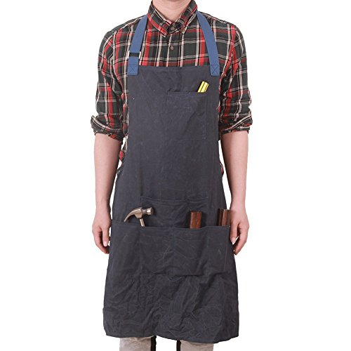 Delantal Impremeable De Trabajo Unisex, Suave Yventilado Para Cocina, Jardín, Cerámica, Taller De Manualidades Y Más Actividades HSW-067