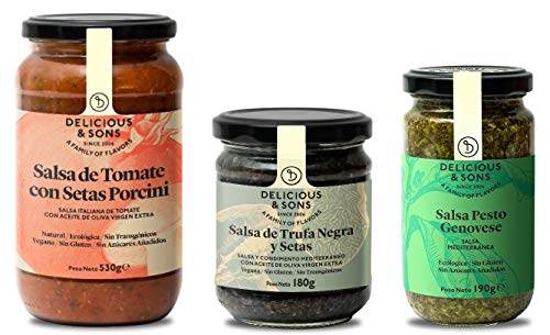 Delicious & Sons Pack Salsas para Pasta