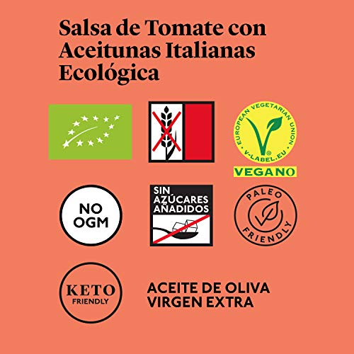 Delicious & Sons Salsas de Tomate Italianas 530g (Pack de 3)