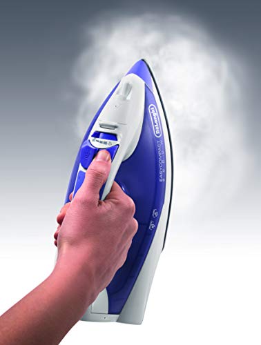 De'Longhi FXK20 - Plancha de vapor con suela de inox, 2000 W, 90 gr/min, autolimpieza