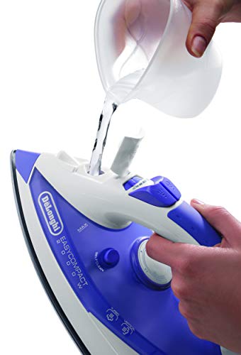 De'Longhi FXK20 - Plancha de vapor con suela de inox, 2000 W, 90 gr/min, autolimpieza