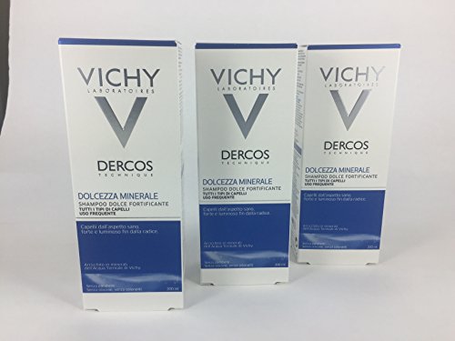 Dercos Champú Dolcezza Mineral uso Frequente 200 ml Tripack