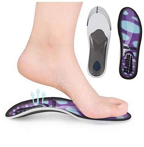 Desconocido Plantillas ortopédicas de Goma EVA, 2,5 cm, de Silicona, para el Cuidado de los pies, Small