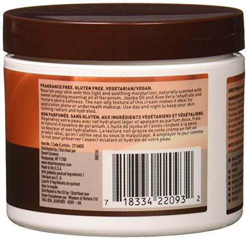 Desierto Essence Facial Moisturizer, diario esencial, con aloe vera y aceite de jojoba, 4-ounces (Pack de 3)