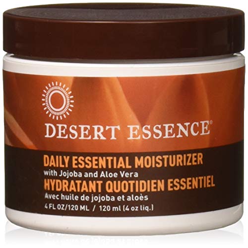 Desierto Essence Facial Moisturizer, diario esencial, con aloe vera y aceite de jojoba, 4-ounces (Pack de 3)