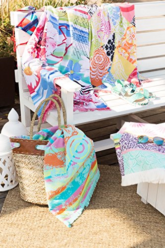 Desigual Living Blue Summer - Pareo, Color Azul