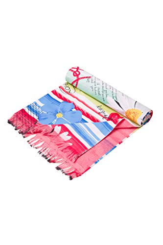 Desigual Living Blue Summer - Pareo, Color Azul