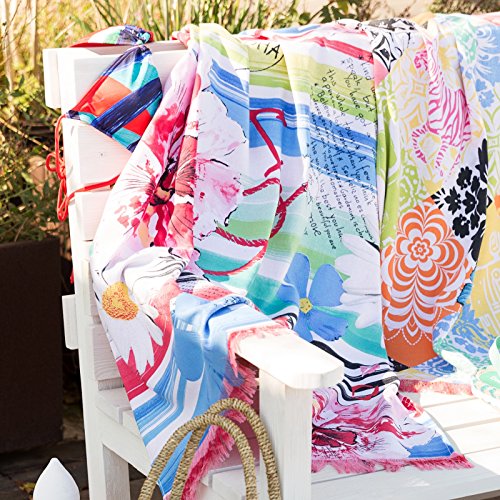 Desigual Living Blue Summer - Pareo, Color Azul