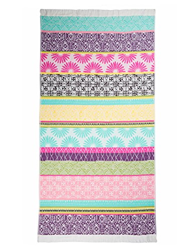 Desigual Living Botanical - Pareo, Color Morado