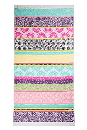 Desigual Living Botanical - Pareo, Color Morado